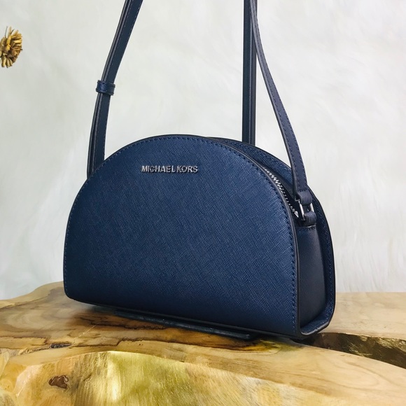 michael kors half moon crossbody